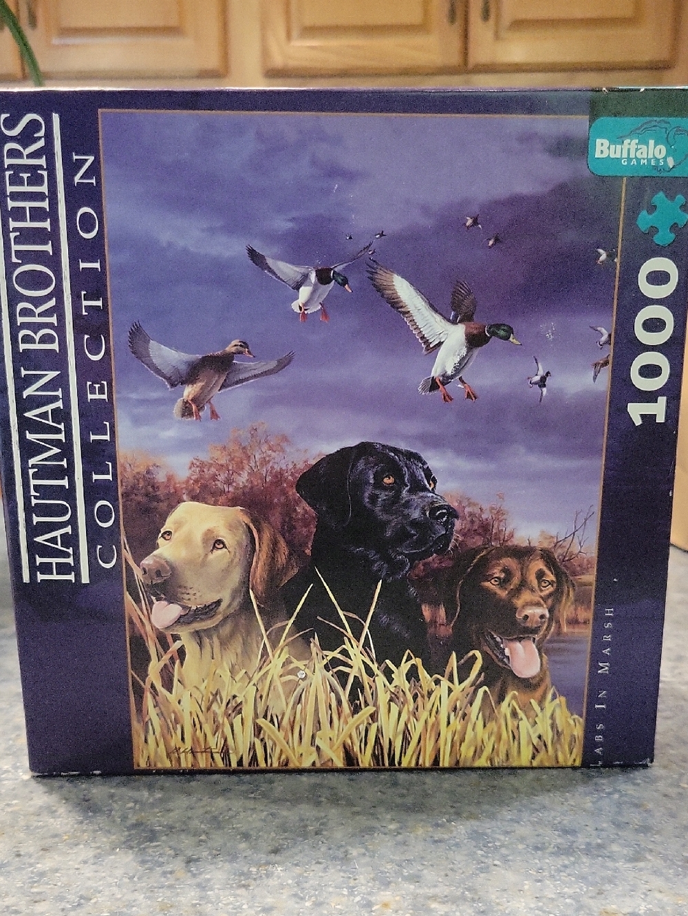 Hautman Brothers Collection 1000-Piece Puzzle - Labs In Marsh